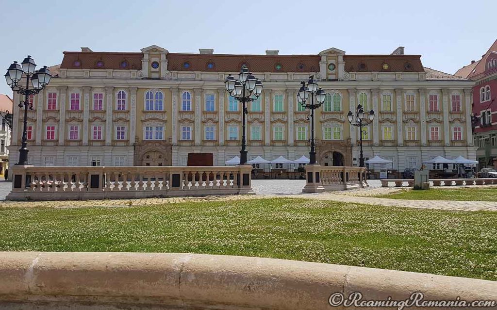 Baroque Palace in Timisoara, Romania