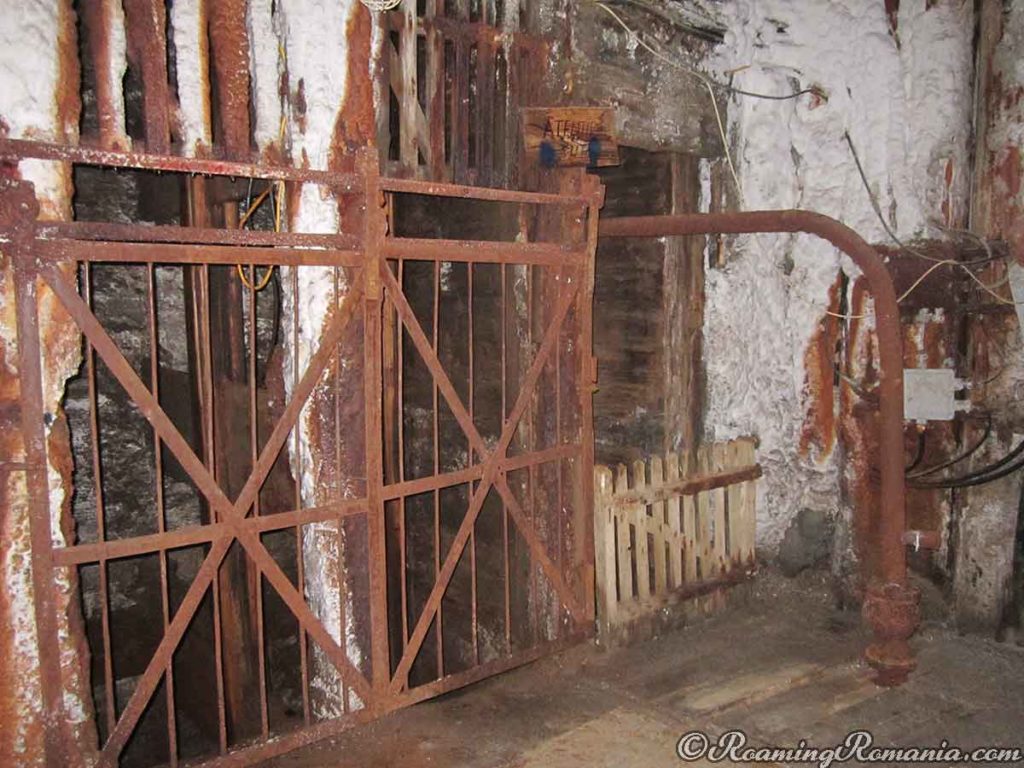 Old Shafts Inside the Salt Mine