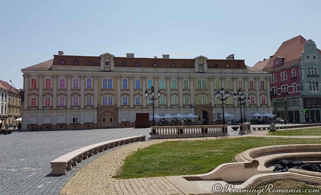 Palatul Baroc din Piața Unirii Timișoara