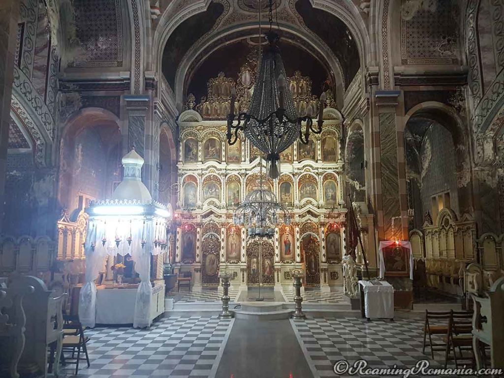 Breathtaking Interior of the St. Elias Orthodox Church in Timisoara