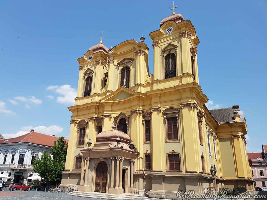 St. George’s Cathedral, in Union Square Timisoara, Romania