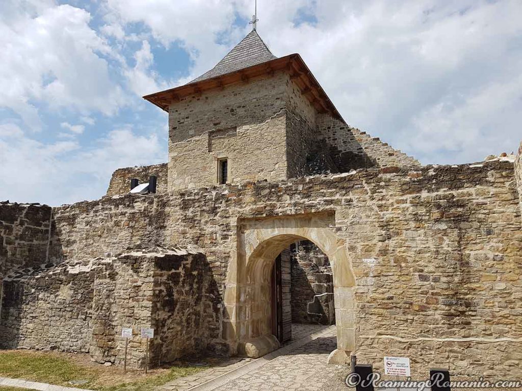 Prince Chapel Tower inside the Fortress of Suceava
