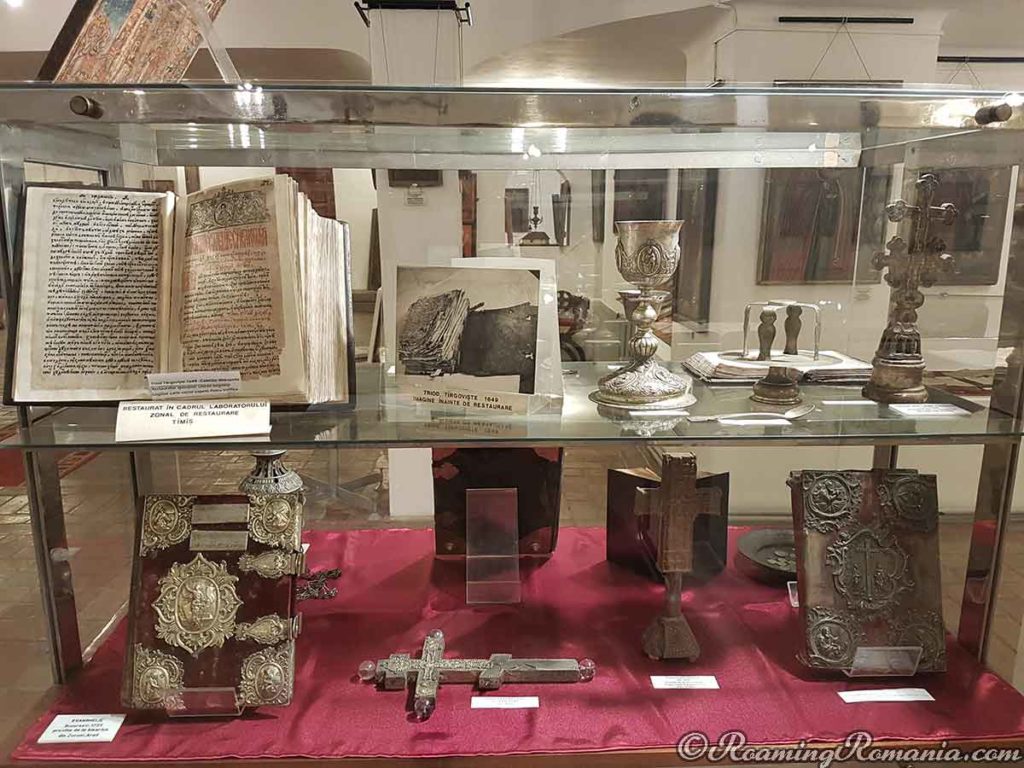 Historical Objects Displayed Inside the Cathedral Museum