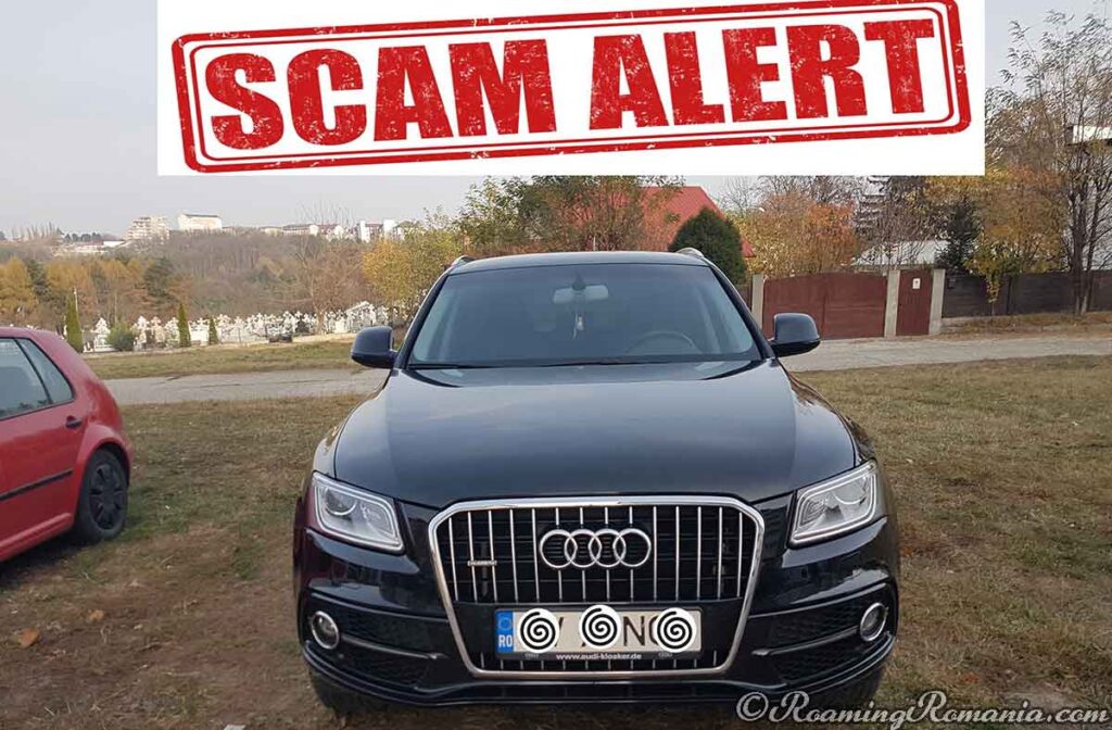 Car Scam Alerts for Romania