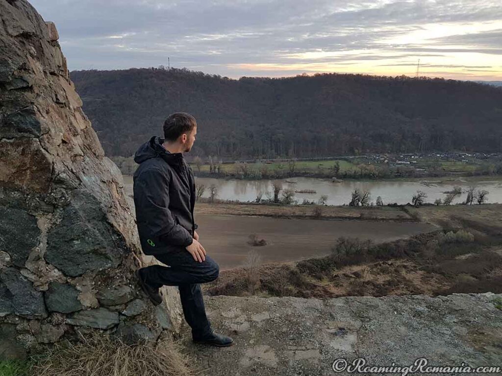 Overlooking a River in Romania - Adventure Awaits