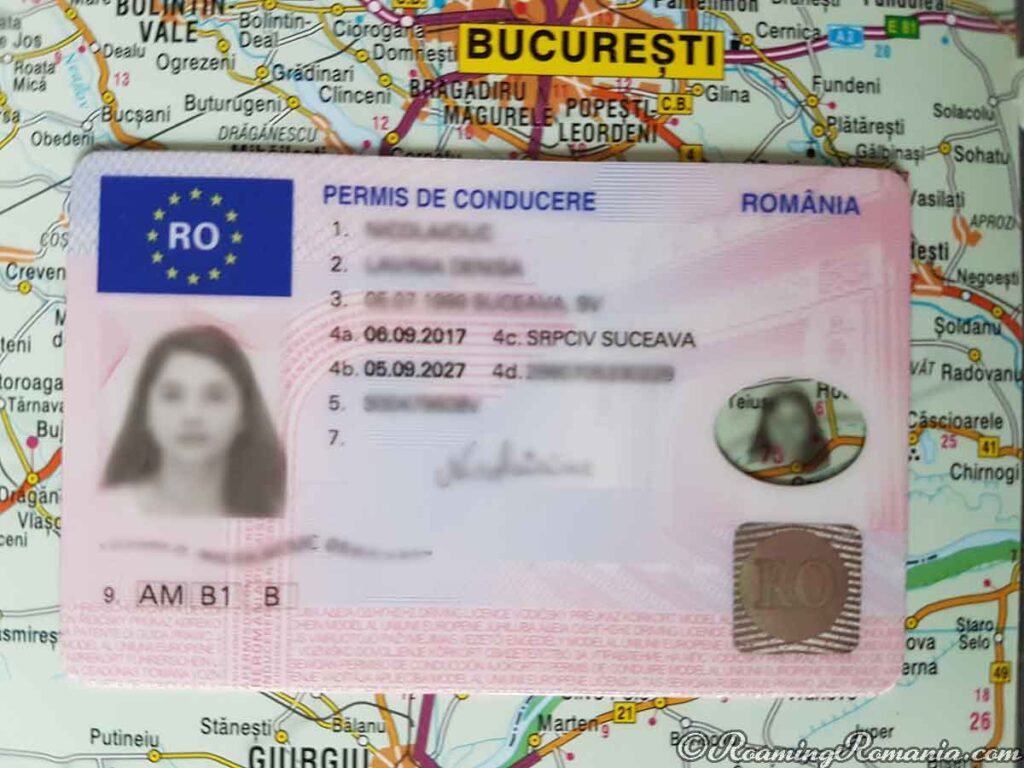 Romanian Driver's License